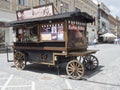 Republicii street in Brasov, Romania